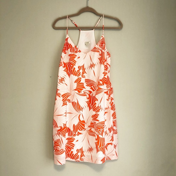 J. Crew Dresses & Skirts - J. Crew Silky Strappy Racerback Dress